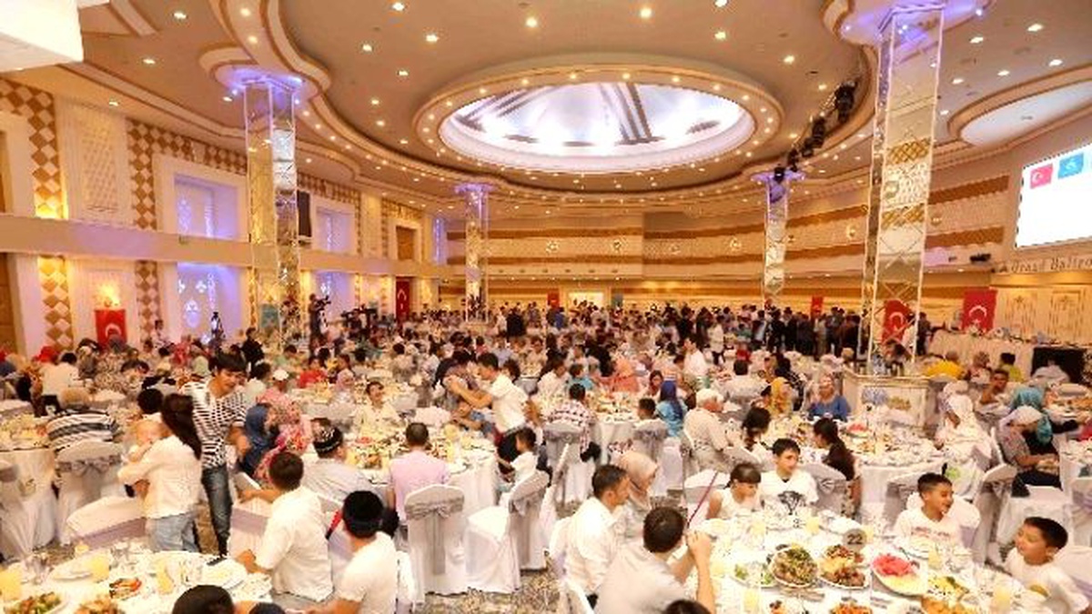 Bağcılar Belediyesi Kazakistan\'da İftar Verdi