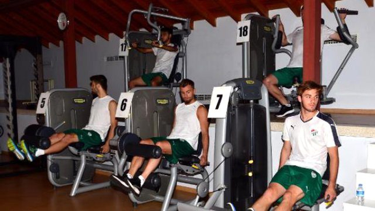 Bursaspor Salonda Çalıştı