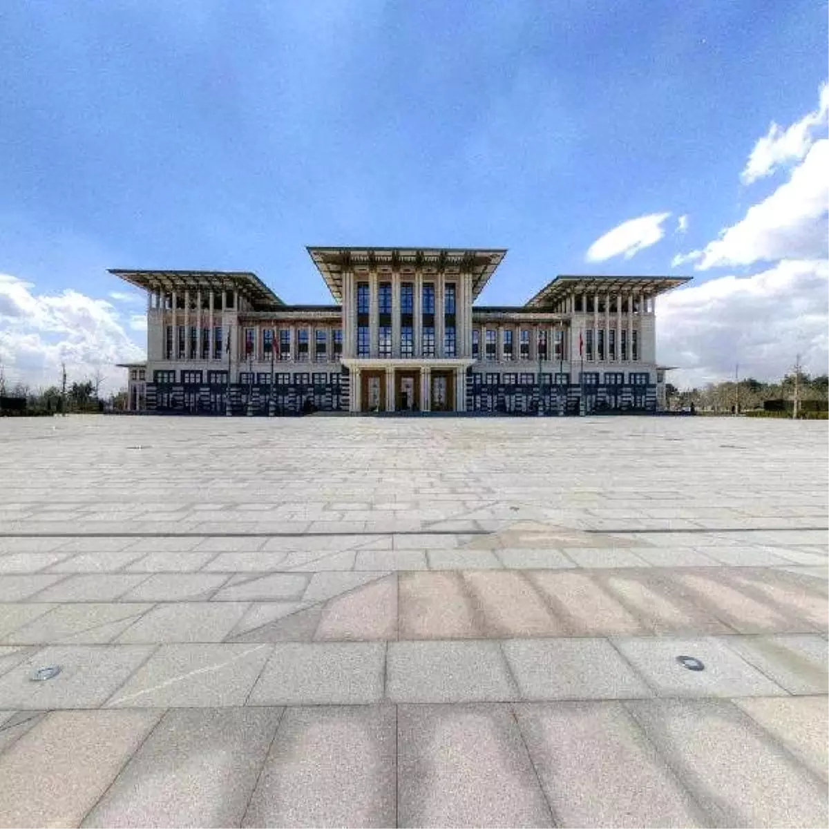 Cumhurbaşkanlığı Sarayı\'nı 360 Derece Onlar Çekti