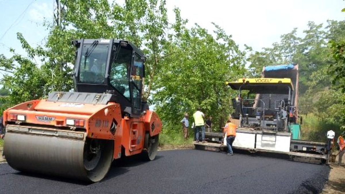 Trabzon Büyükşehir Belediyesi 85 Bin Ton Asfalt Serdi