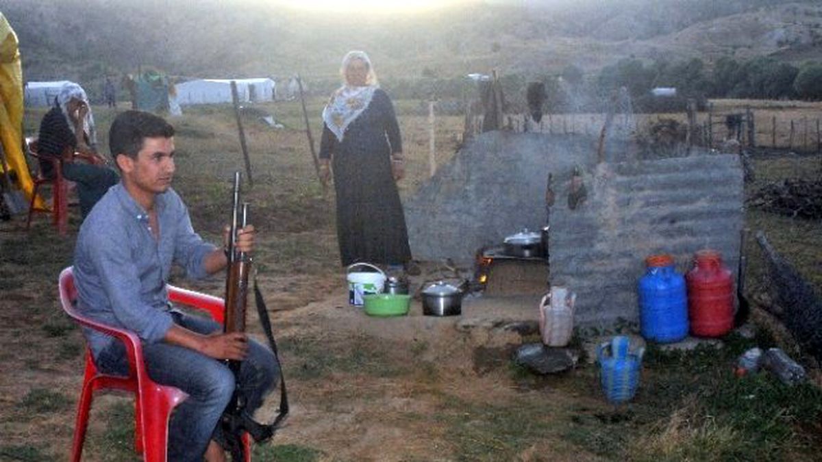 Yaylada Silah Sesiyle İftar