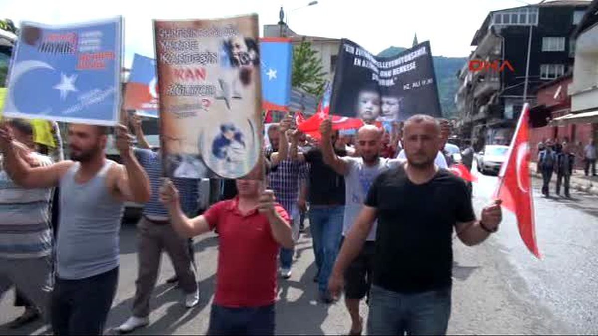 Zonguldak Çin\'li İşçilerin Sınır Dışı Edilmesini İstediler