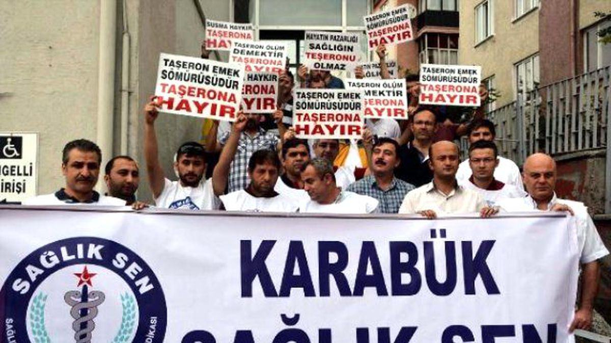 112 Acil Servis Çalışanlarından \'Taşeron Şoför\' Tepkisi