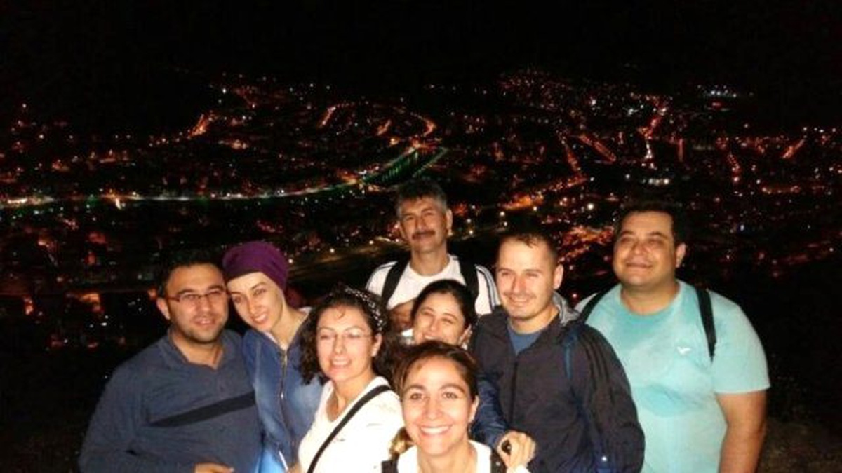 Akdosd Üyelerinden Kırklar Dağı\'na Gece Yürüyüşü