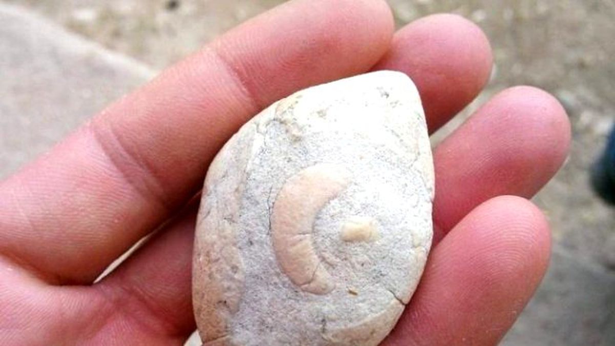 Ay Yıldız İşlemeli Doğal Taş Bulundu