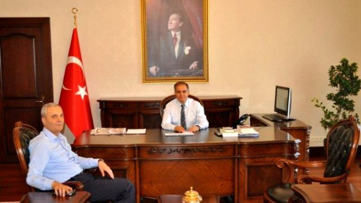 Balcı\'dan Vali Tapsız\'a Veda Ziyareti