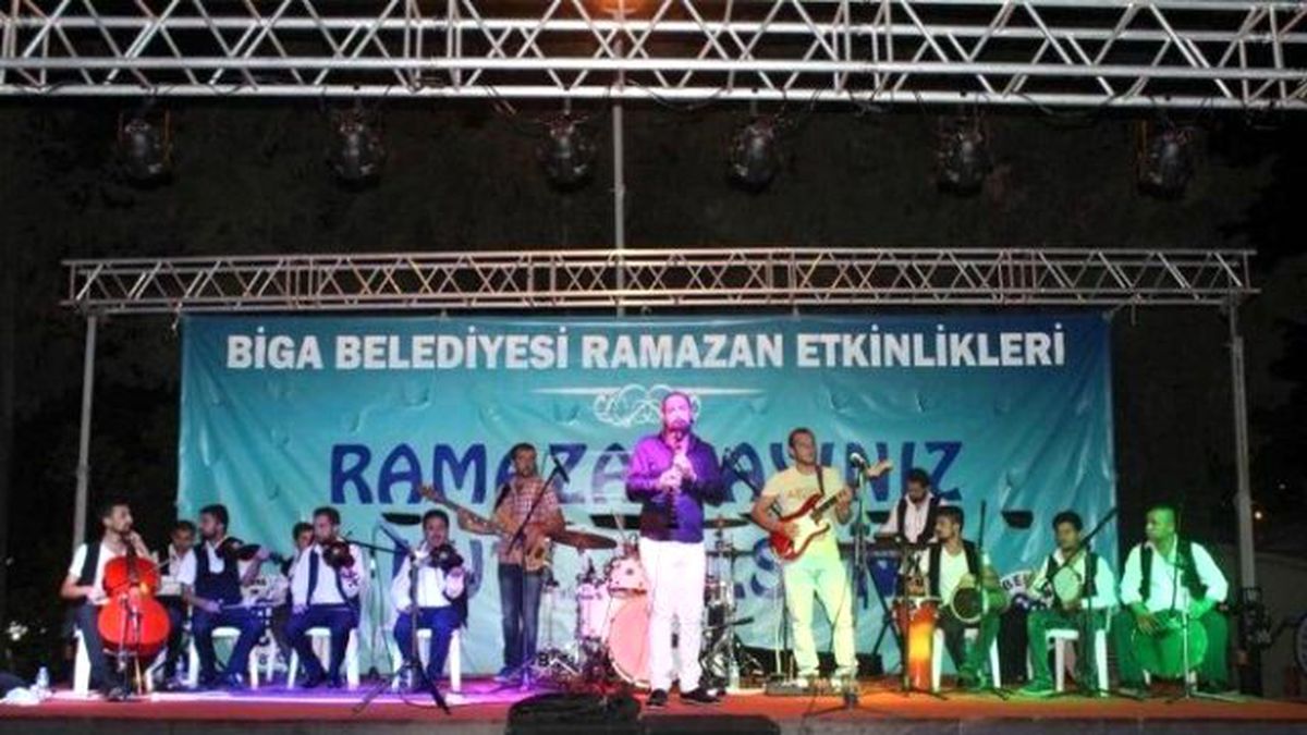 Biga\'da Ramazan Şenlikleri Devam Ediyor