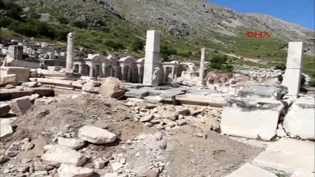 Burdur Sagalassos\'ta 2 Bin Yıllık Soğuk Hava Deposu Bulundu
