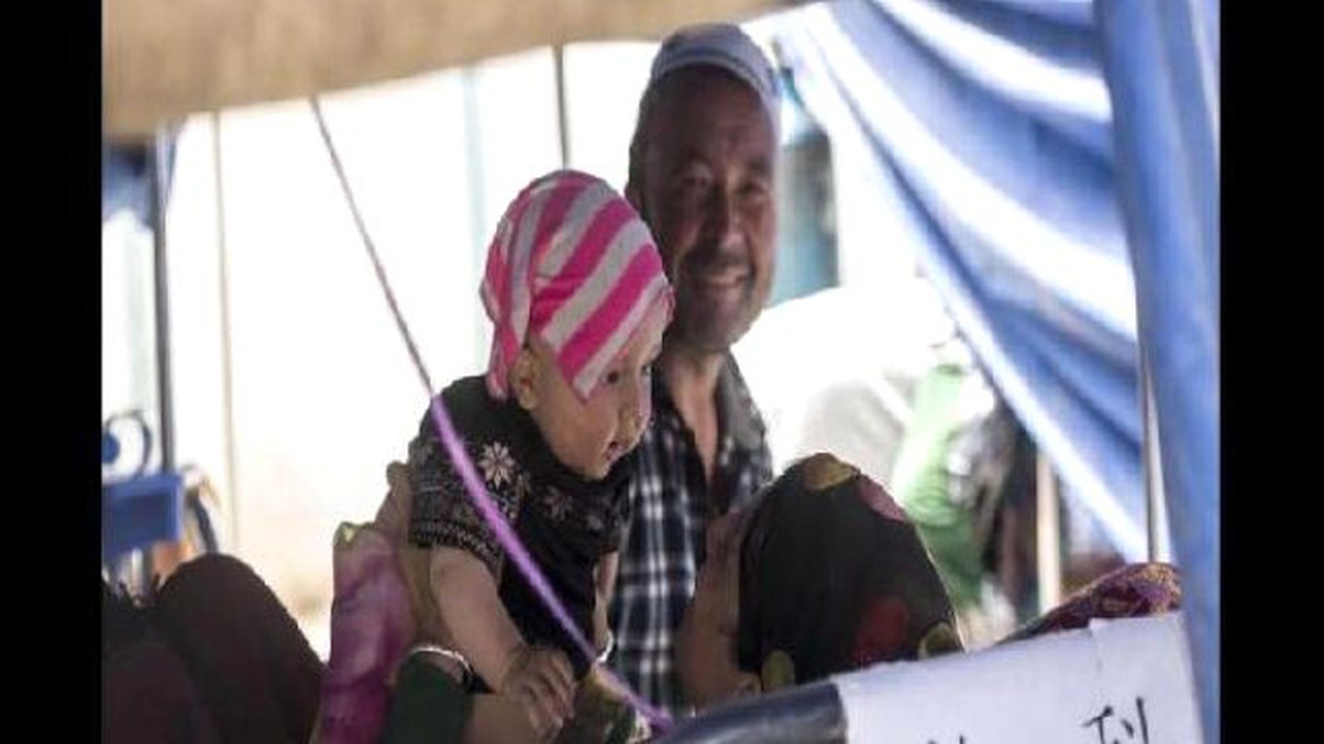 Çin\'deki Uygurların Yüzünü Güldüren Kare