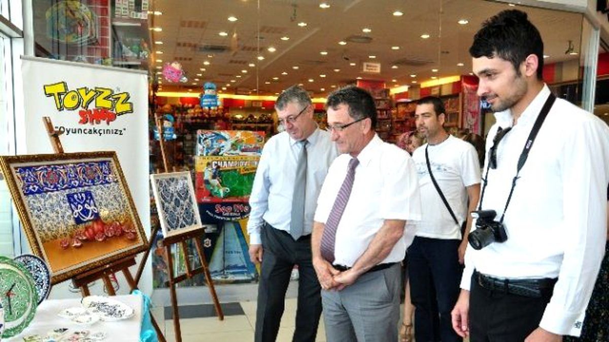Çini Sergisi Açıldı