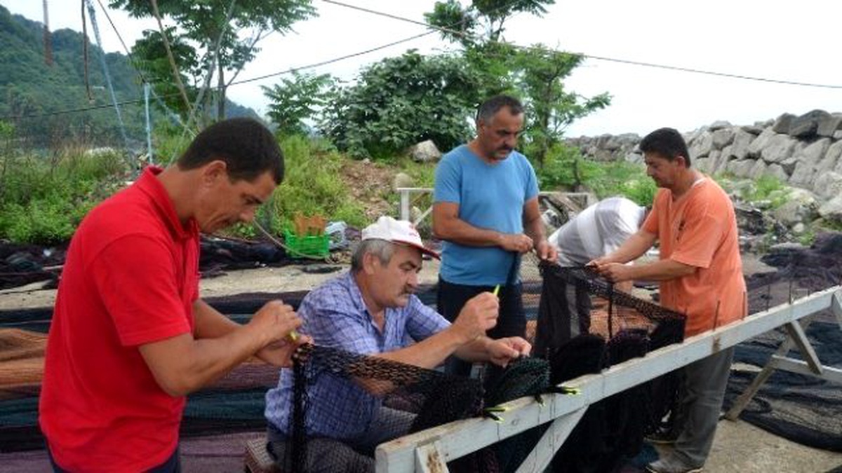 Fatsalı Balıkçılar Yeni Sezona Hazırlanıyor