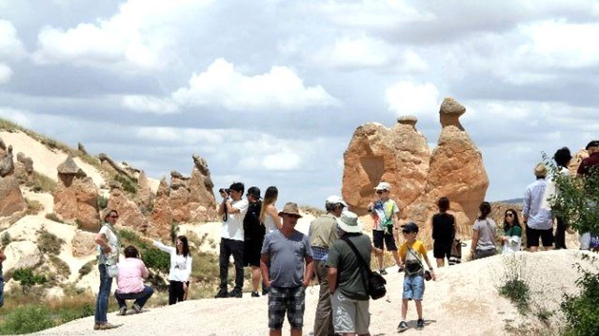 Kapadokya\'yı 6 Ayda 1 Milyon 244 Bin Turist Gezdi