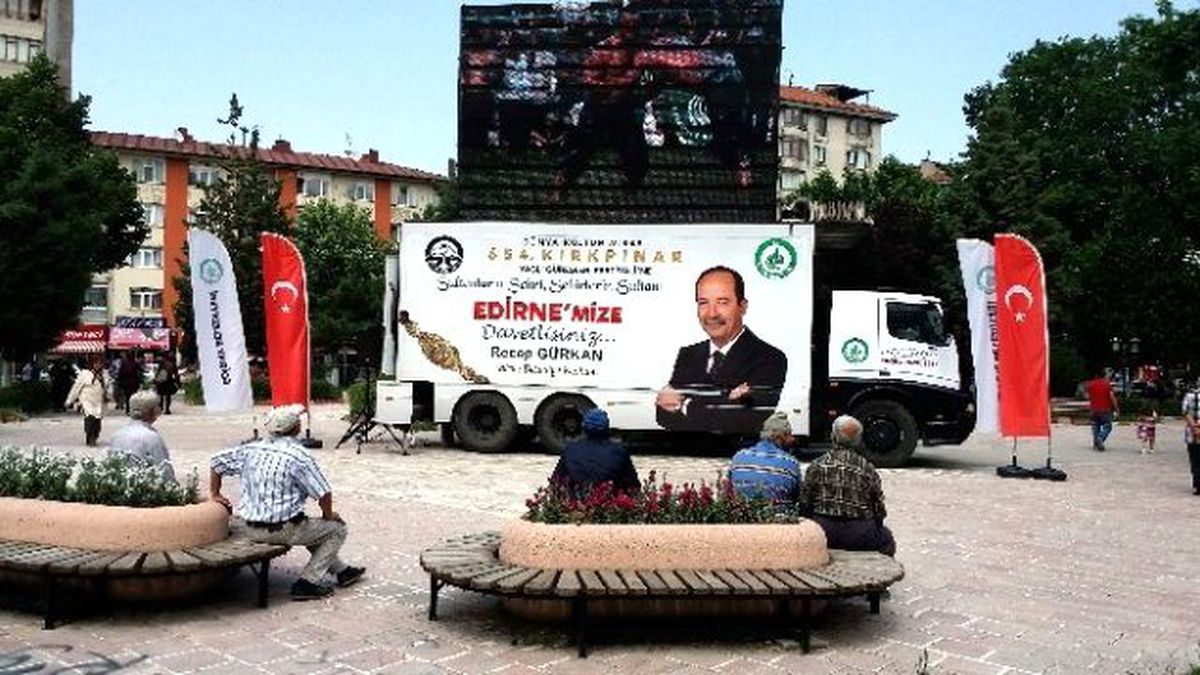 Kırkpınar Tanıtım Tır\'ı Kütahya\'da