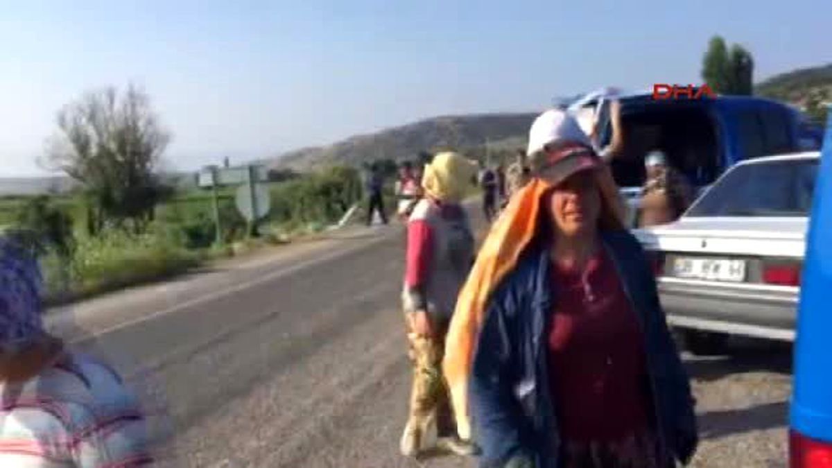 Manisa\'da Katliam Gibi Kaza: 15 Ölü