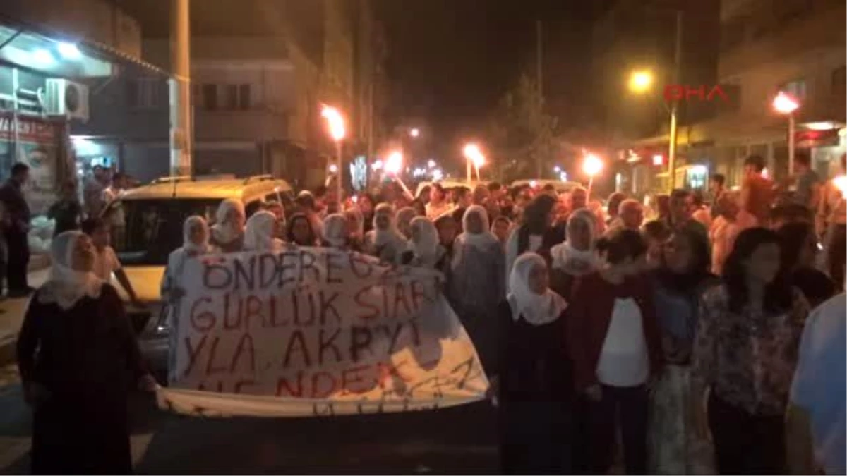 Nusaybin\'de Hendek Protestosu Olaylı Bitti
