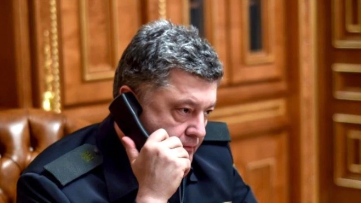 Poroşenko ve Nazarbayev Telefonda Görüştü