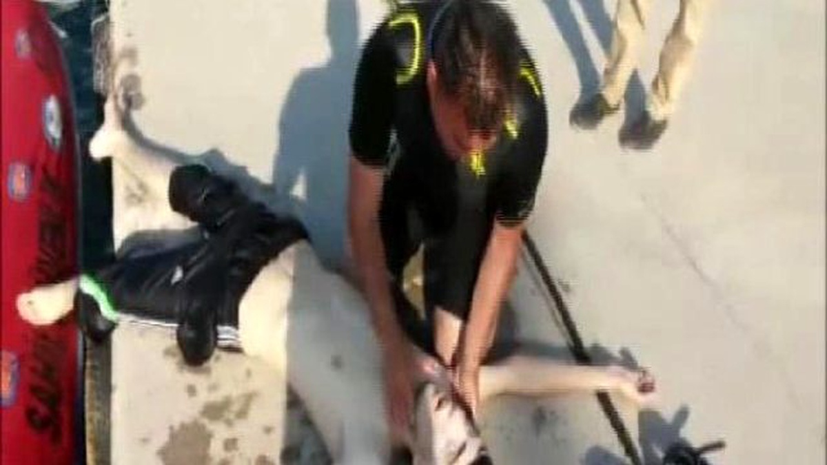 Sahil Güvenlik Genci Böyle Yaşama Döndürdü