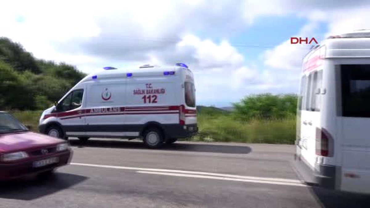 Zonguldak\'ta Kaza: 1\'i Ağır 4 Yaralı