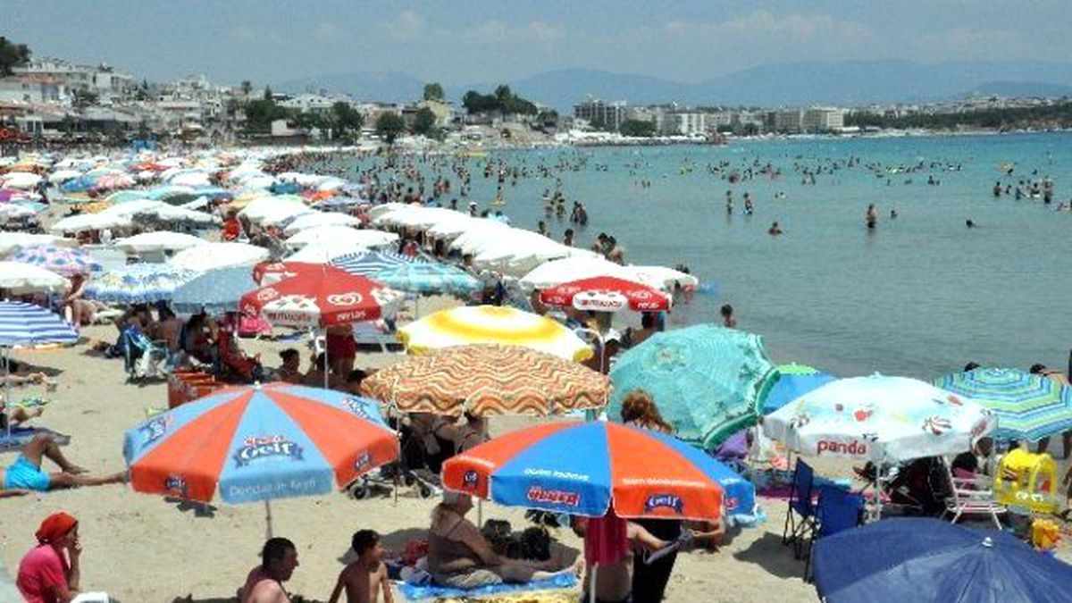 Altınkum Plajı Cıvıl Cıvıl