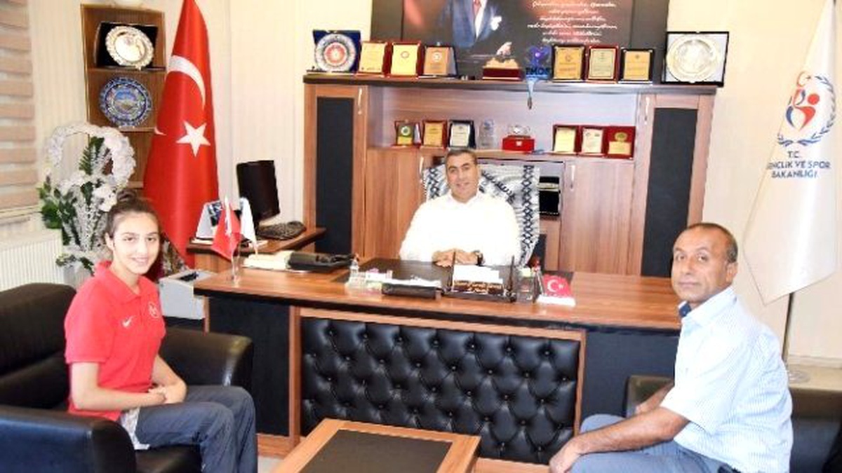 Avrupa İkincisi Şiran\'ı Ziyaret Etti