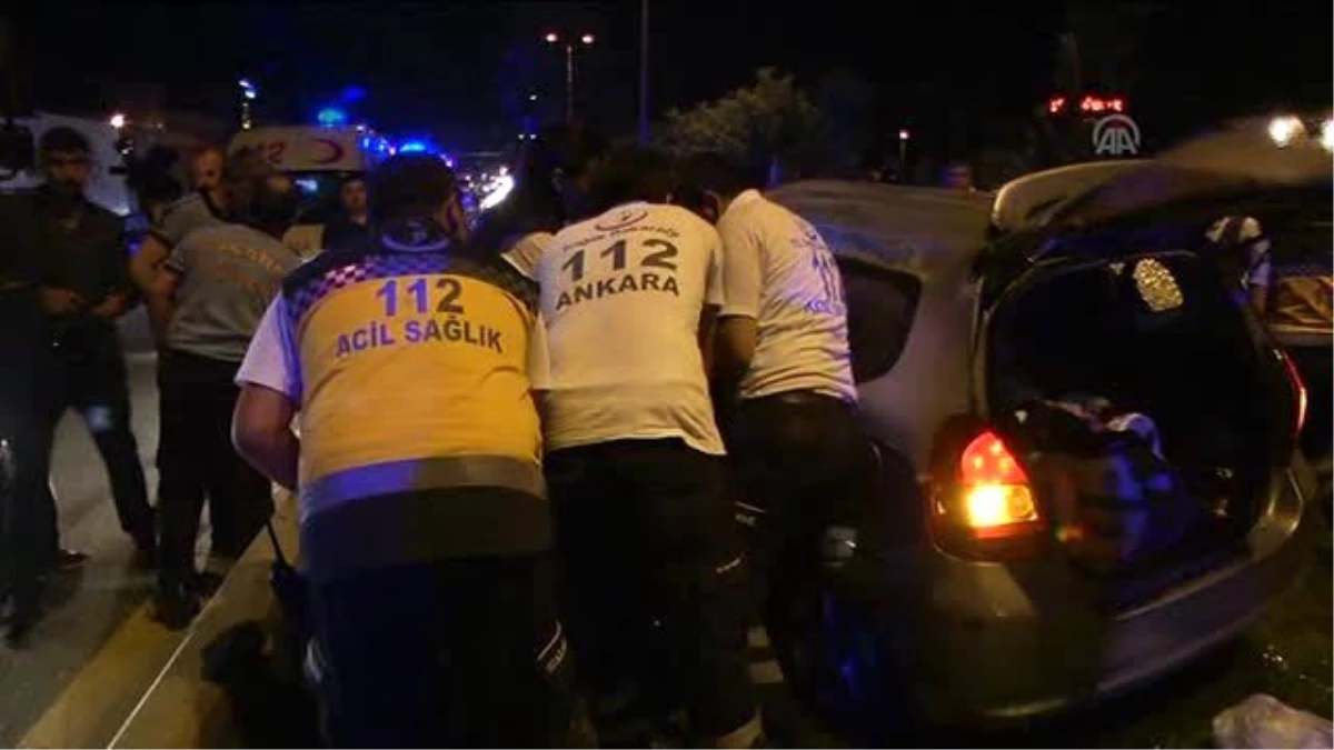 Başkentte Trafik Kazası: 10 Yaralı