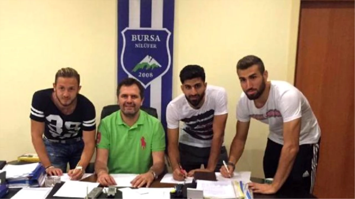 Bursa Nilüferspor\'a 3 Takviye