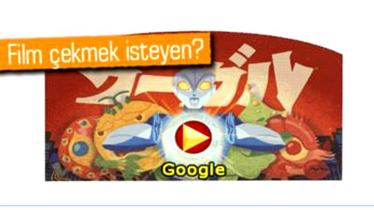 Google\'dan Eiji Tsuburaya İçin Oyunlu Doodle