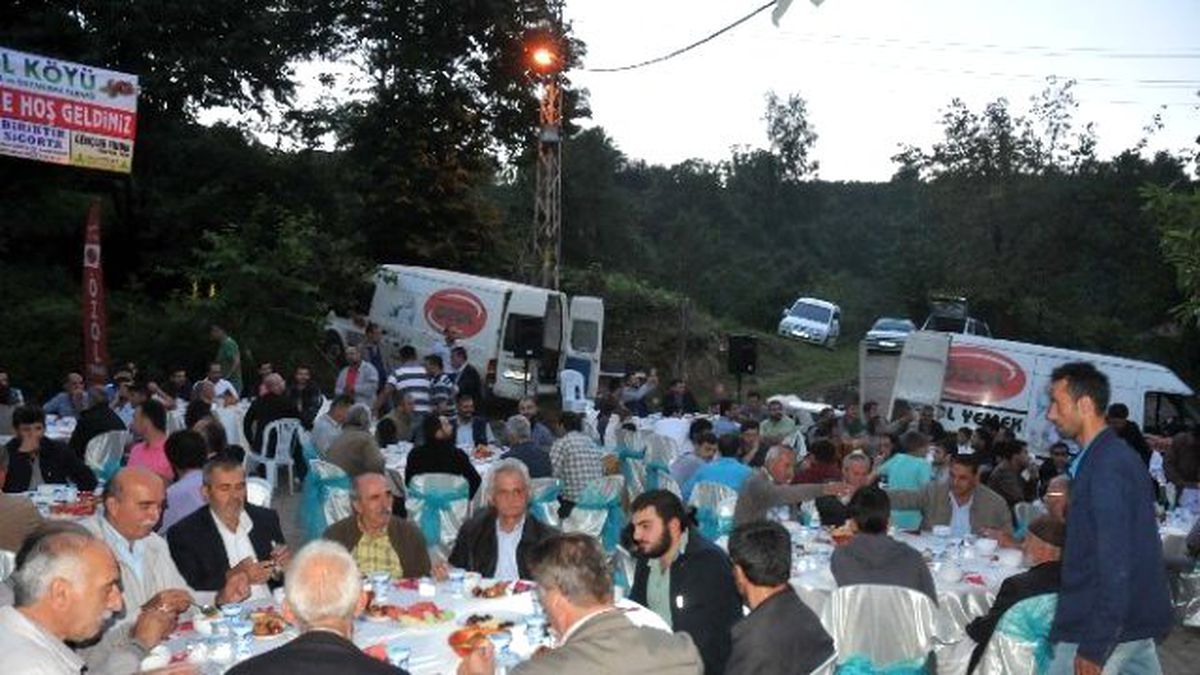 Kurugöl Köyünde İftar Coşkusu