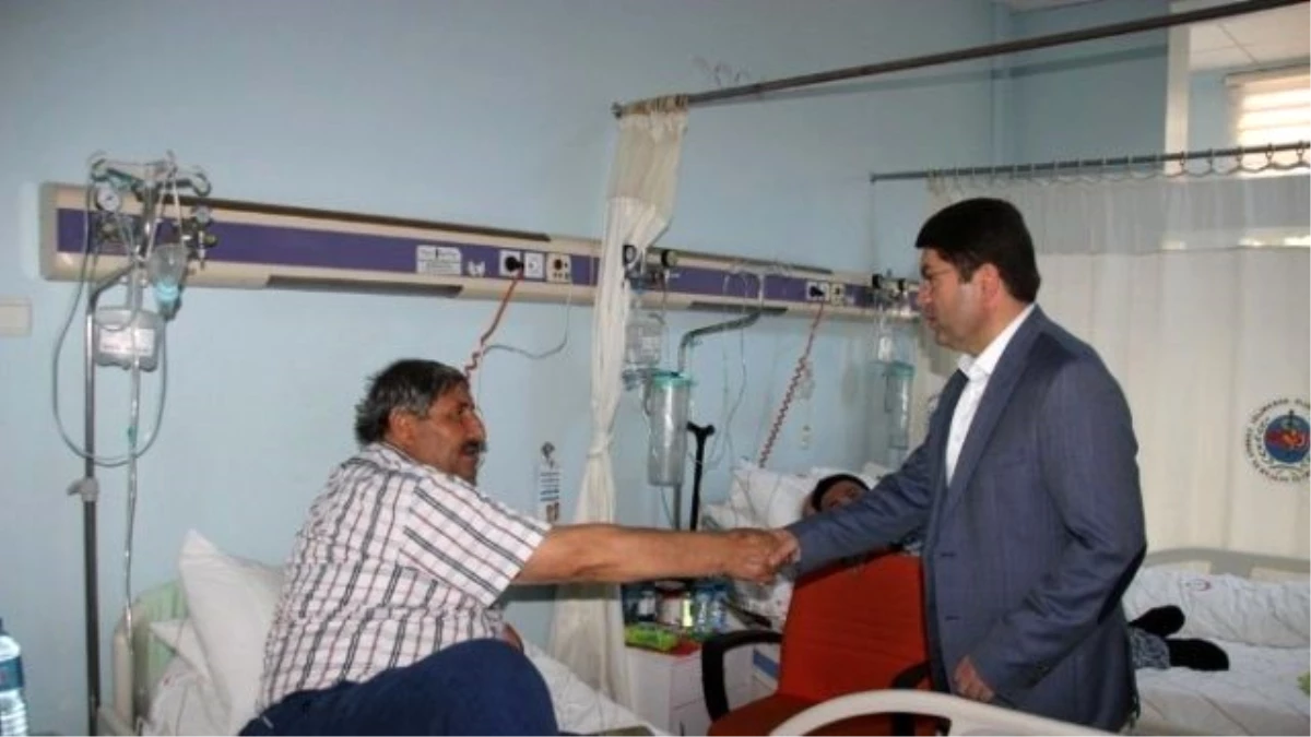Milletvekili Yılmaz Tunç\'tan Hastane Ziyareti