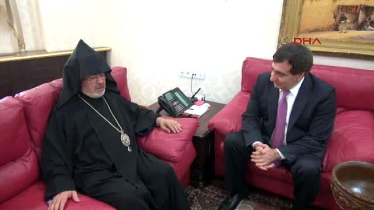 Şanlıurfa Başpiskopos Ateşyan Suriyeli Sığınmacıları Ziyaret Etti