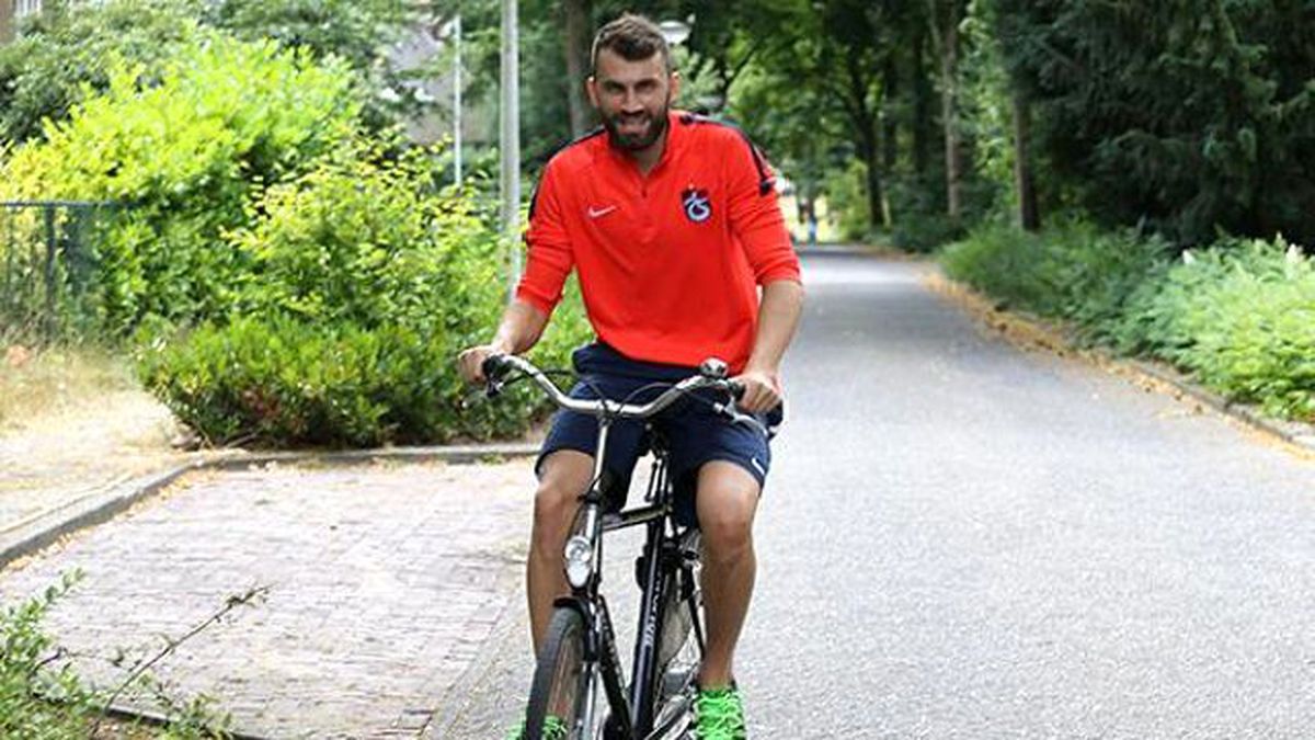 Trabzonspor\'da Bisiklet Keyfi