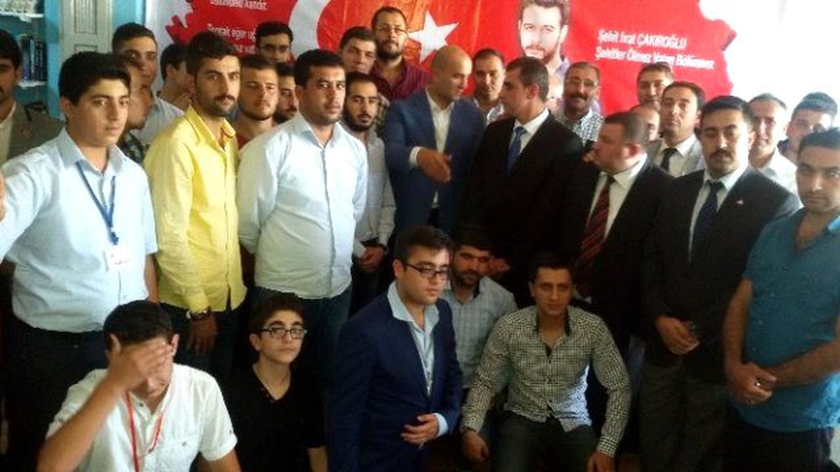 Ülkü Ocakları Genel Başkanı Olcay Kılavuz Kilis\'te