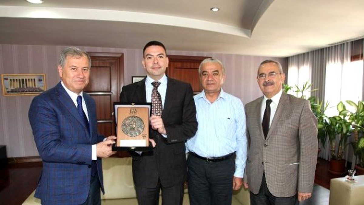 ABD Konsolosu Espinoza\'dan ATO\'ya Veda Ziyareti
