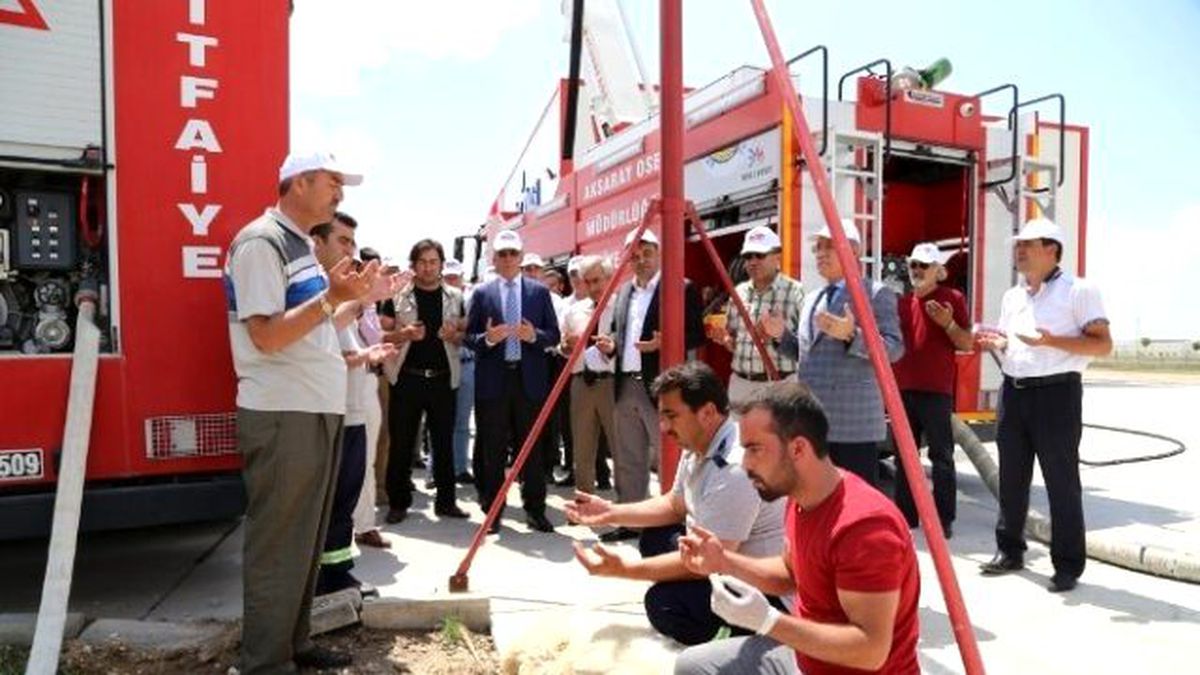 Aksaray Osb\'de İtfaiye Hizmete Girdi