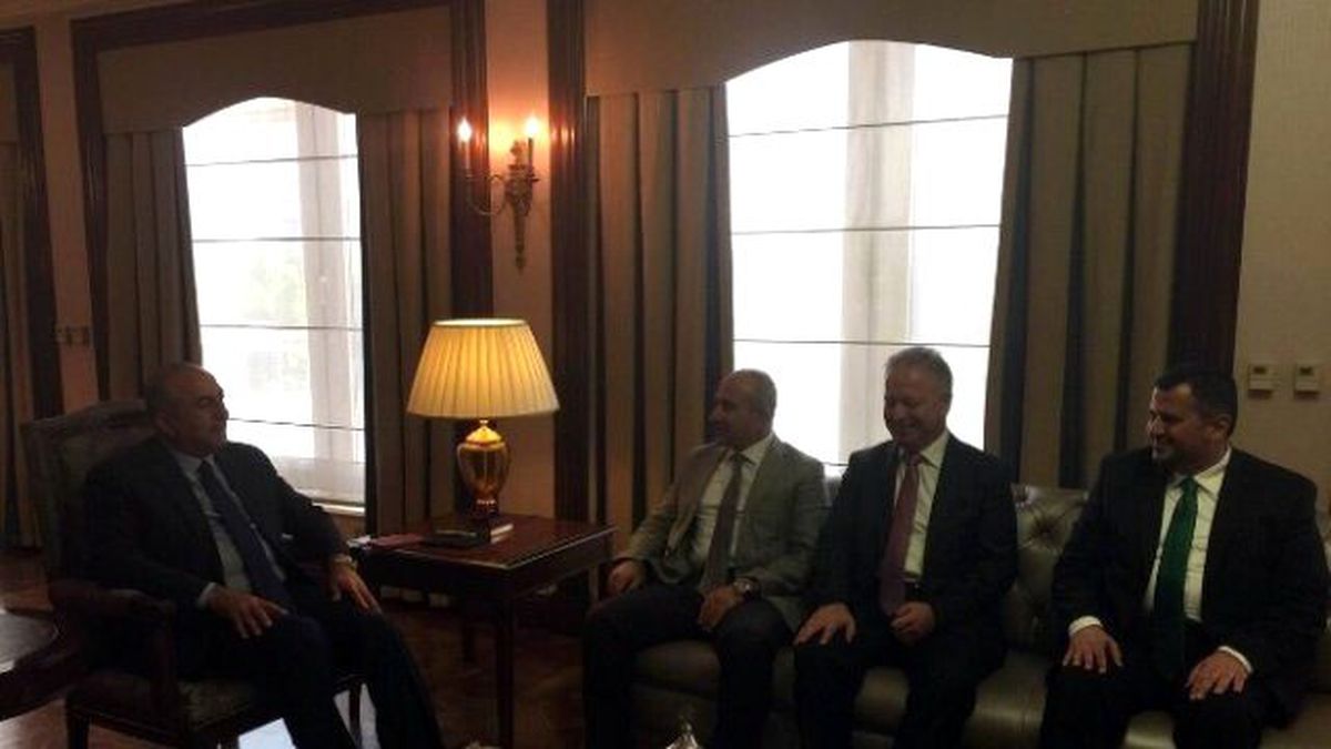 Başkan Kara, Dışişleri Bakanı Çavuşoğlu ile Görüştü