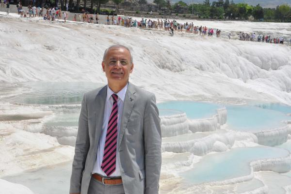 Beyaz Cennet Pamukkale\'de Turist Sayısında Düşüş Var