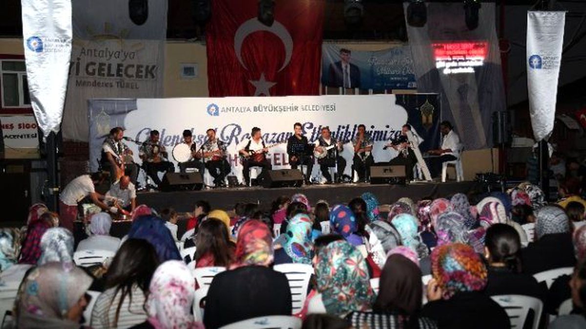 Gündoğmuş\'ta Ramazan Coşkusu