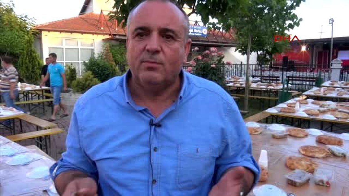 Kosova\'nın Tek Türk Belediyesi Mamuşa\'da Bin Kişilik Toplu İftar