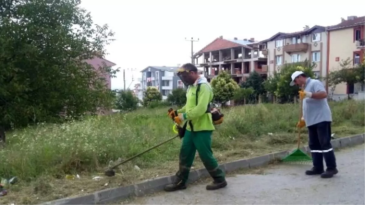 Mahallelerde Çevre Temizliği Çalışması Devam Ediyor