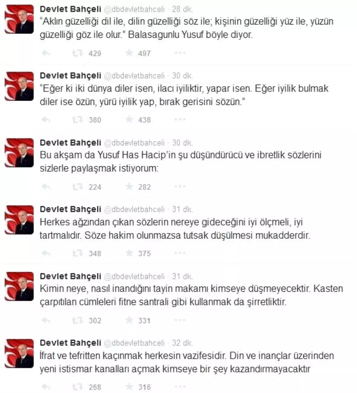 MHP Genel Başkanı Devlet Bahçeli Açıklaması