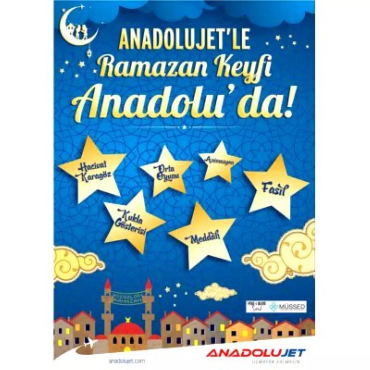 Anadolujet\'in "Direklerarası Ramazan Eğlenceleri" Trabzon\'da