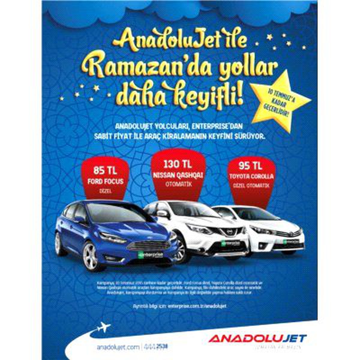 Anadolujet, Ramazan\'da Konforu Karaya Taşıyor