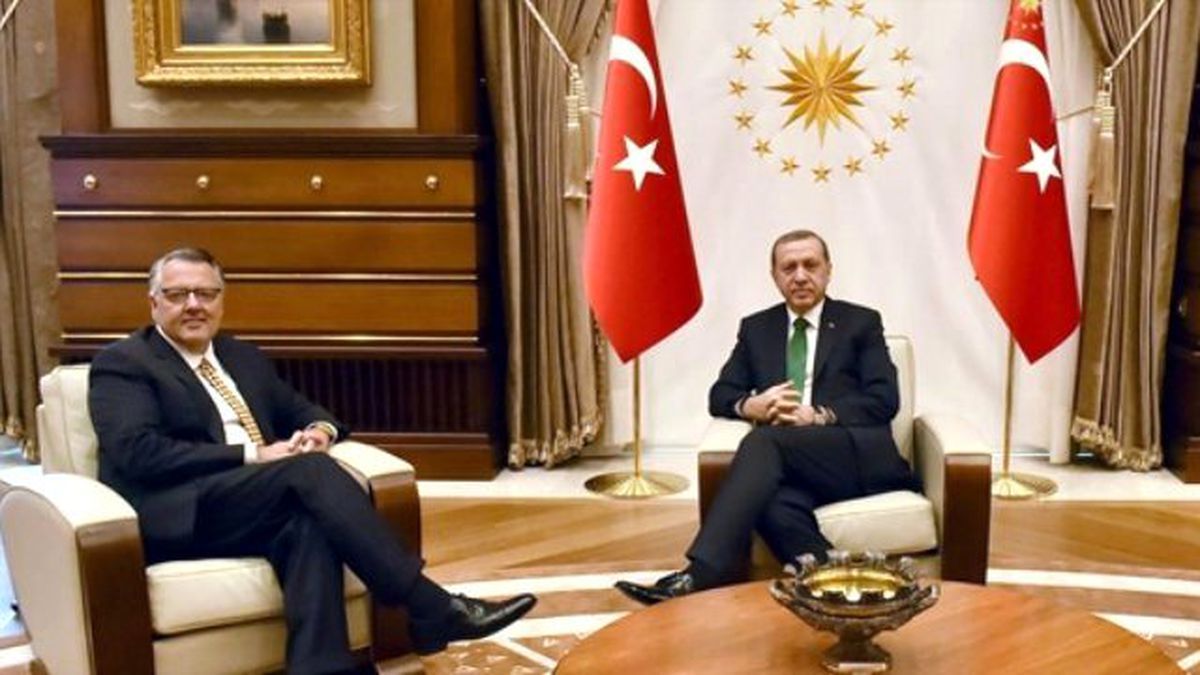 Erdoğan, Motorola Ceo\'su Brown\'u Kabul Etti