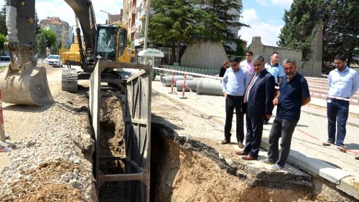 Ereğli\'de Alt Yapı Çalışmaları Devam Ediyor