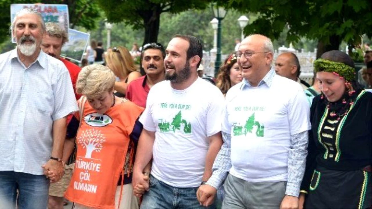 Eskişehir\'de "Yeşil Yol" Protestosu