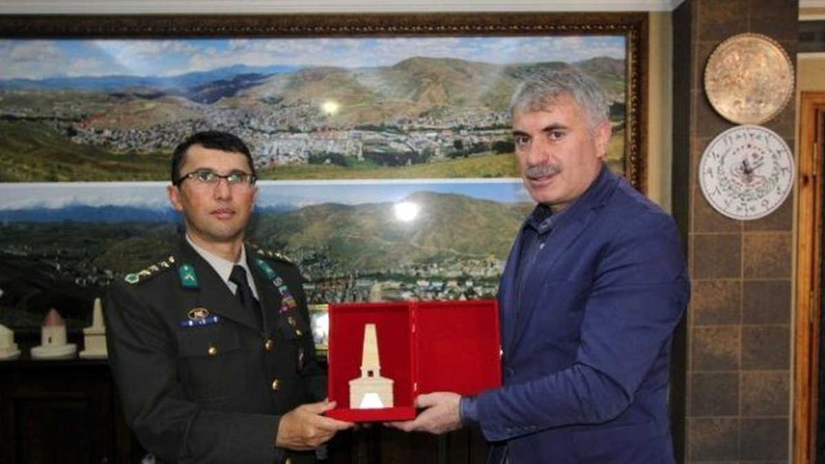 Garnizon Komutanı Yiğit\'ten Veda Ziyareti
