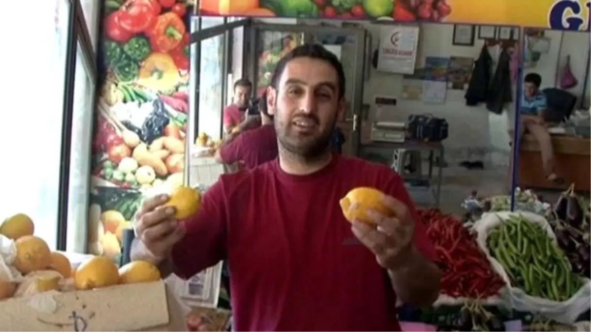Gaziantep\'te Limon 7-8 Liradan Satılıyor