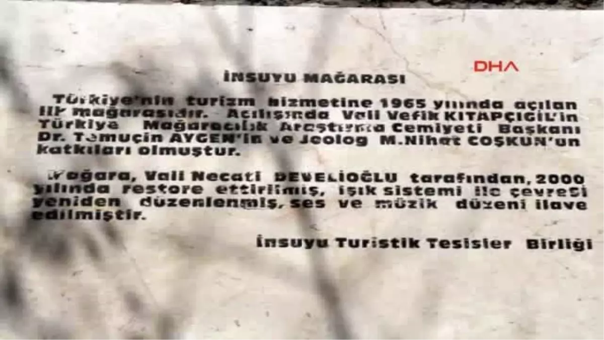 İnsuyu Mağarası\'ndaki \'Büyük Göl\'de Su Seviyesi Yükseldi