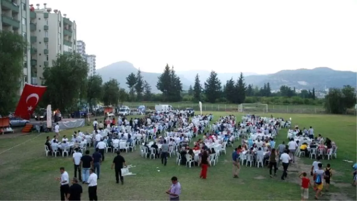 Silifke Kaymakamı Gazi ve Şehit Yakınlarına İftar Verdi