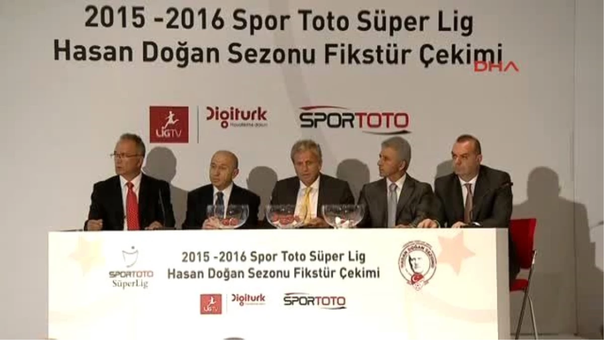 Spor Toto Süper Lig\'in 2015-2016 Sezonu Fikstürü Belli Oldu -1
